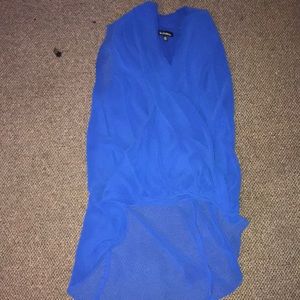 Small deep Blue le chateau dress
